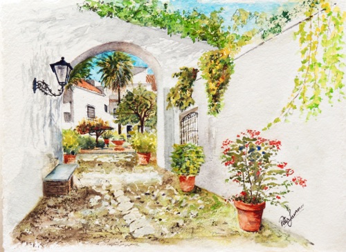 Cadiz Entrance to Hosperederia Medina Sidonia